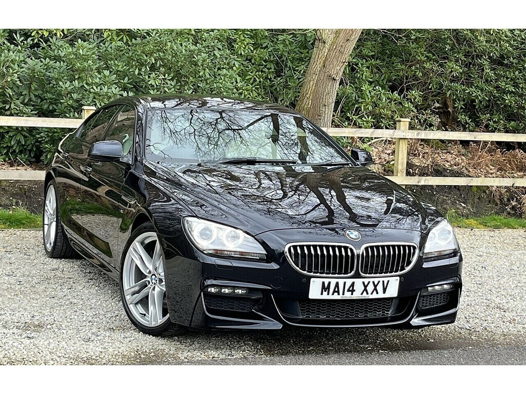 BMW 6 Series Gran Coupe 640D M Sport Black #2