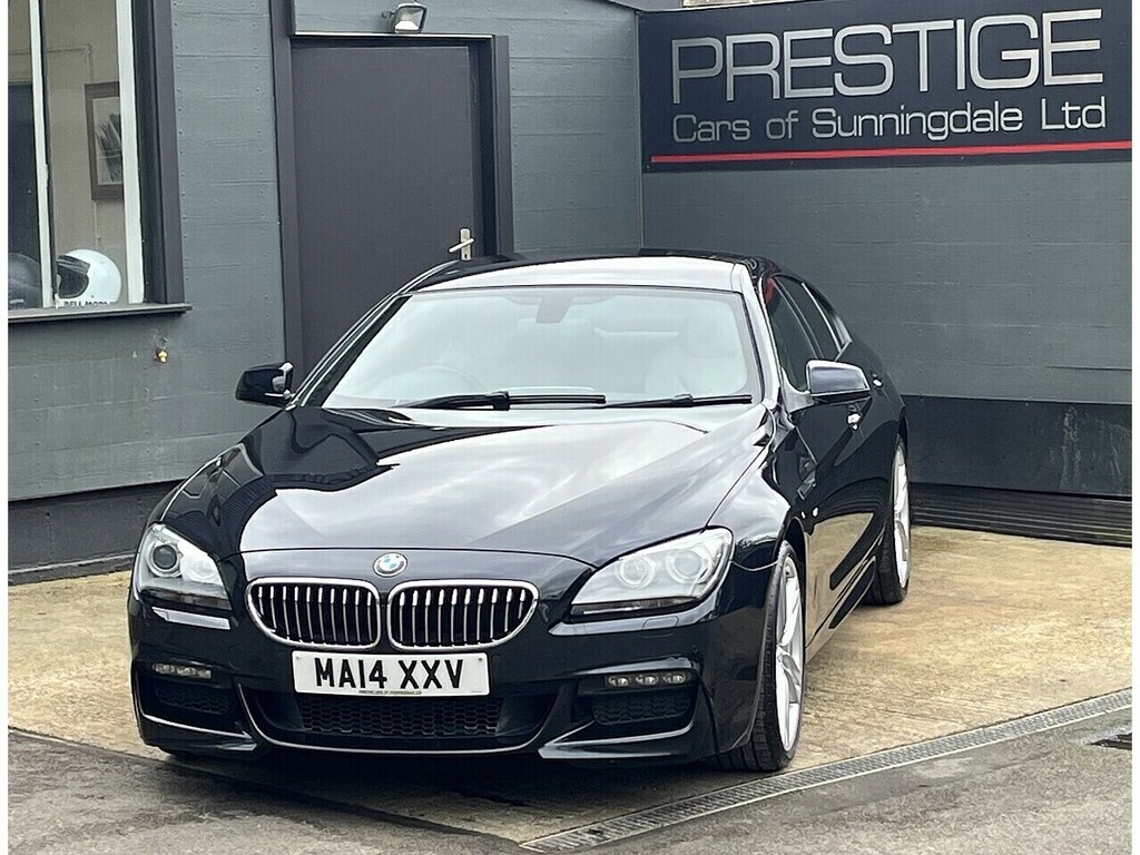 BMW 6 Series Gran Coupe 640D M Sport Black