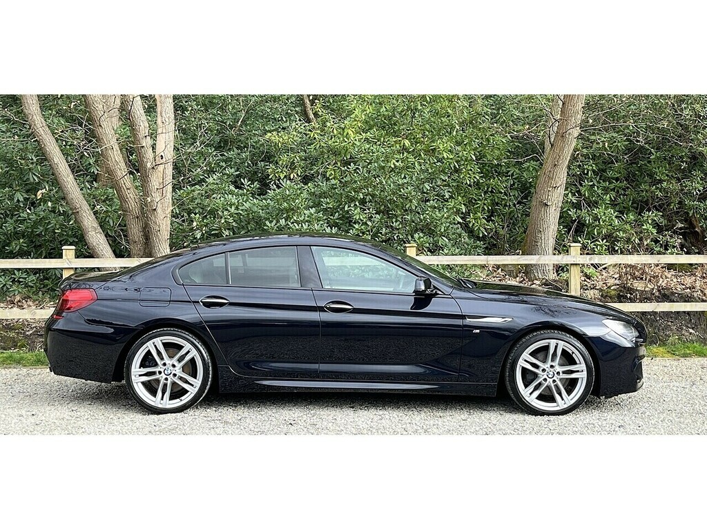 BMW 6 Series Gran Coupe 640D M Sport Black #3