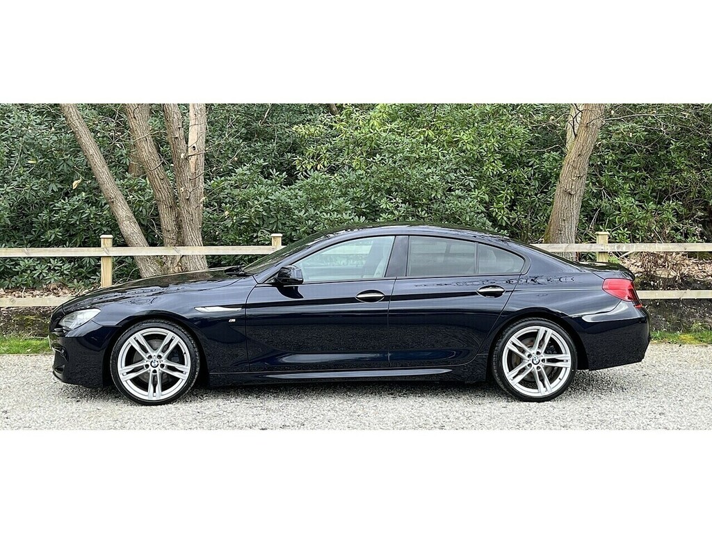 BMW 6 Series Gran Coupe 640D M Sport Black #6