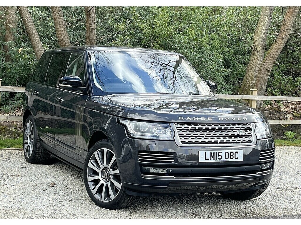 Land Rover Range Rover Sd V8 Black Grey #2