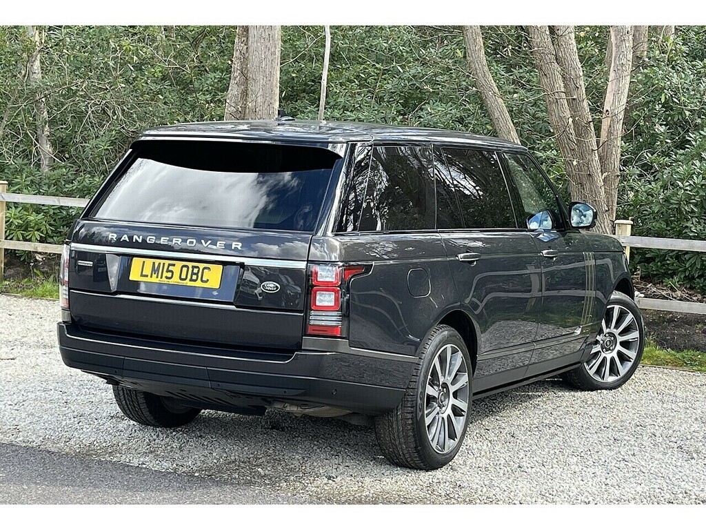 Land Rover Range Rover Sd V8 Black Grey #4
