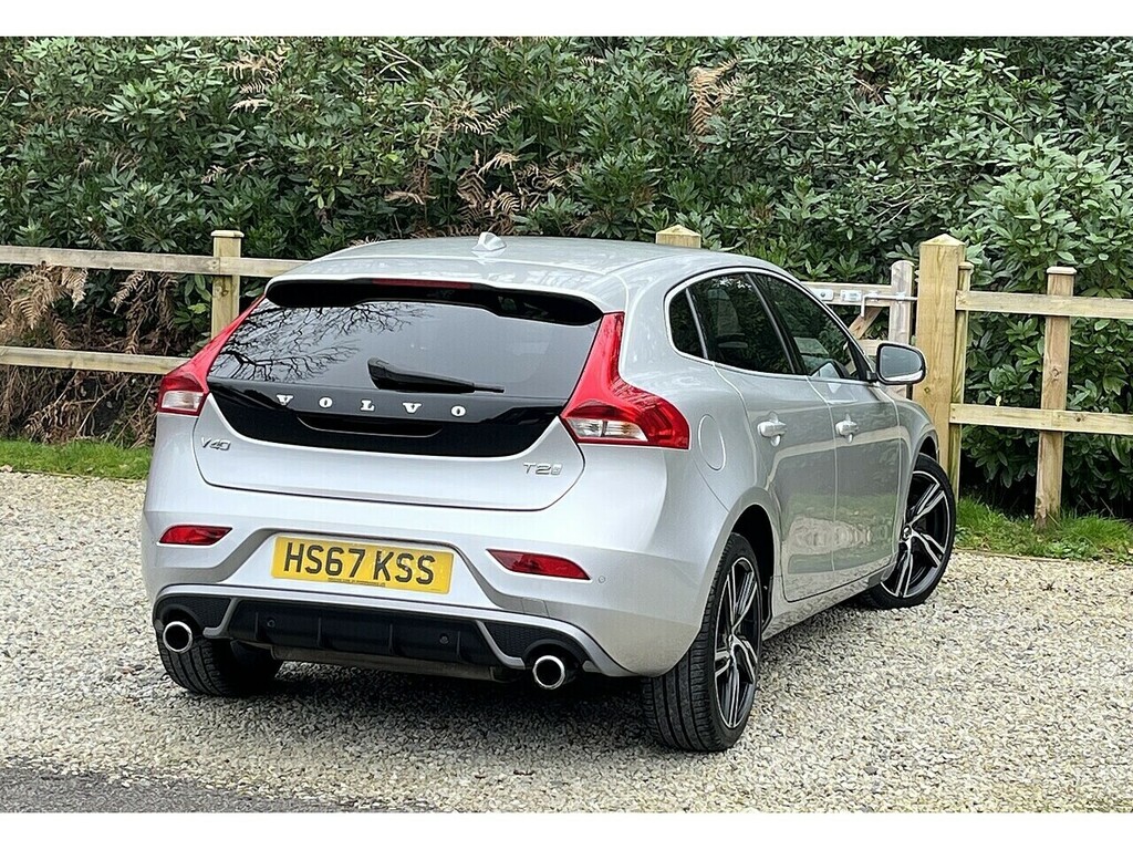 Volvo V40 T2 R-design Pro HS67KSS Silver #4