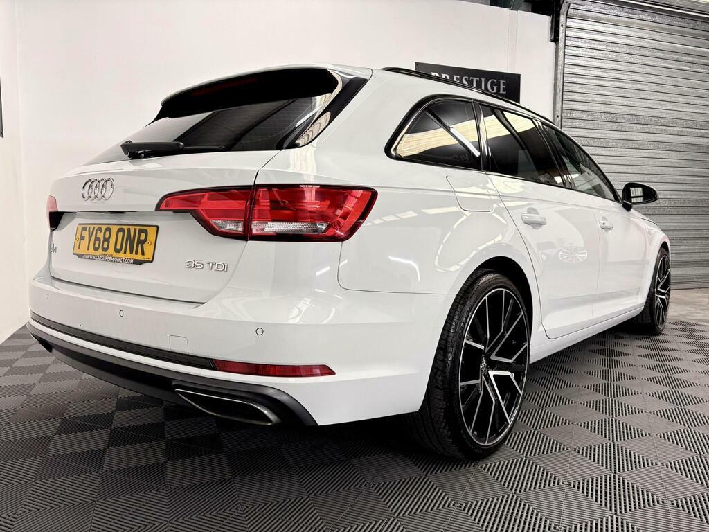 Audi A4 Avant 2.0 Tdi 35 Sport S Tronic Euro 6 S S FY68ONR White #3