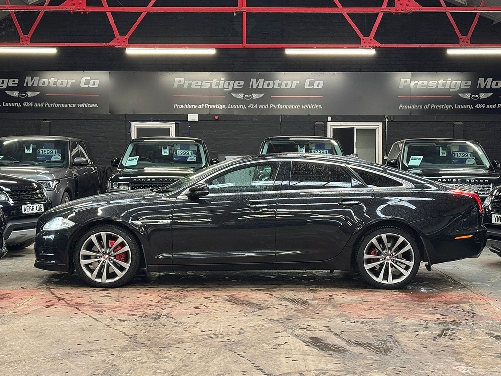 Jaguar XJ D V6 Portfolio M14OJM Black #6