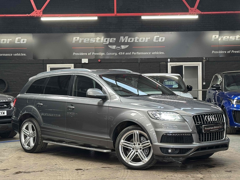 Audi Q7 Tdi V6 S Line Plus WU63XTF Grey #2