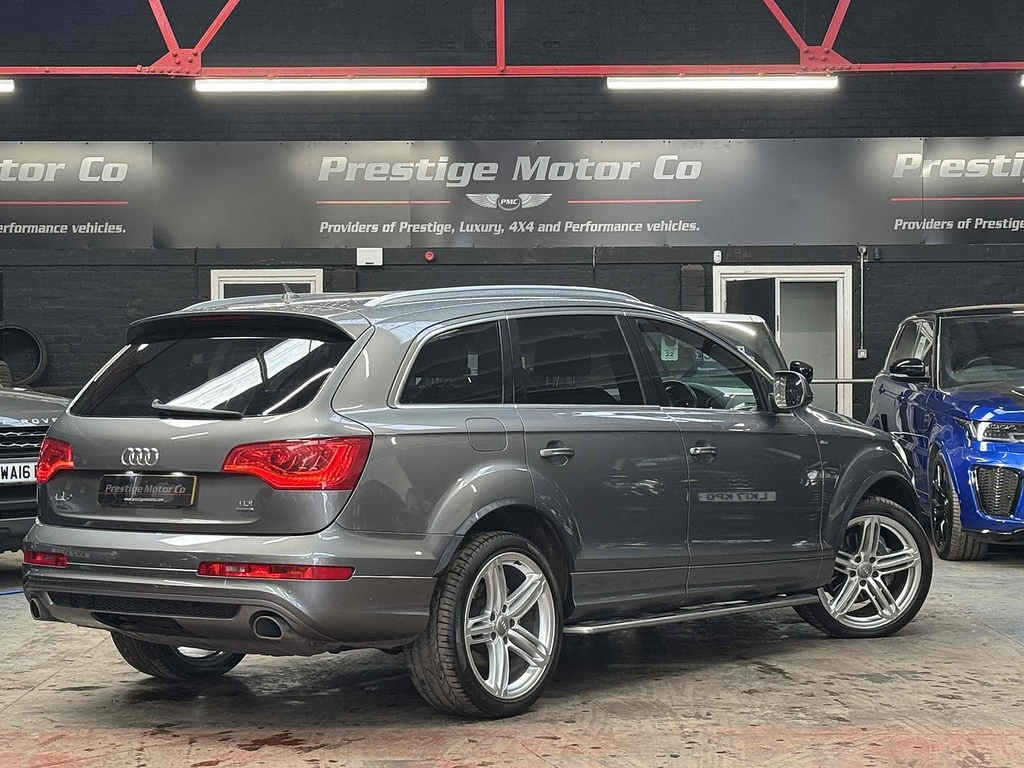 Audi Q7 Tdi V6 S Line Plus WU63XTF Grey #4