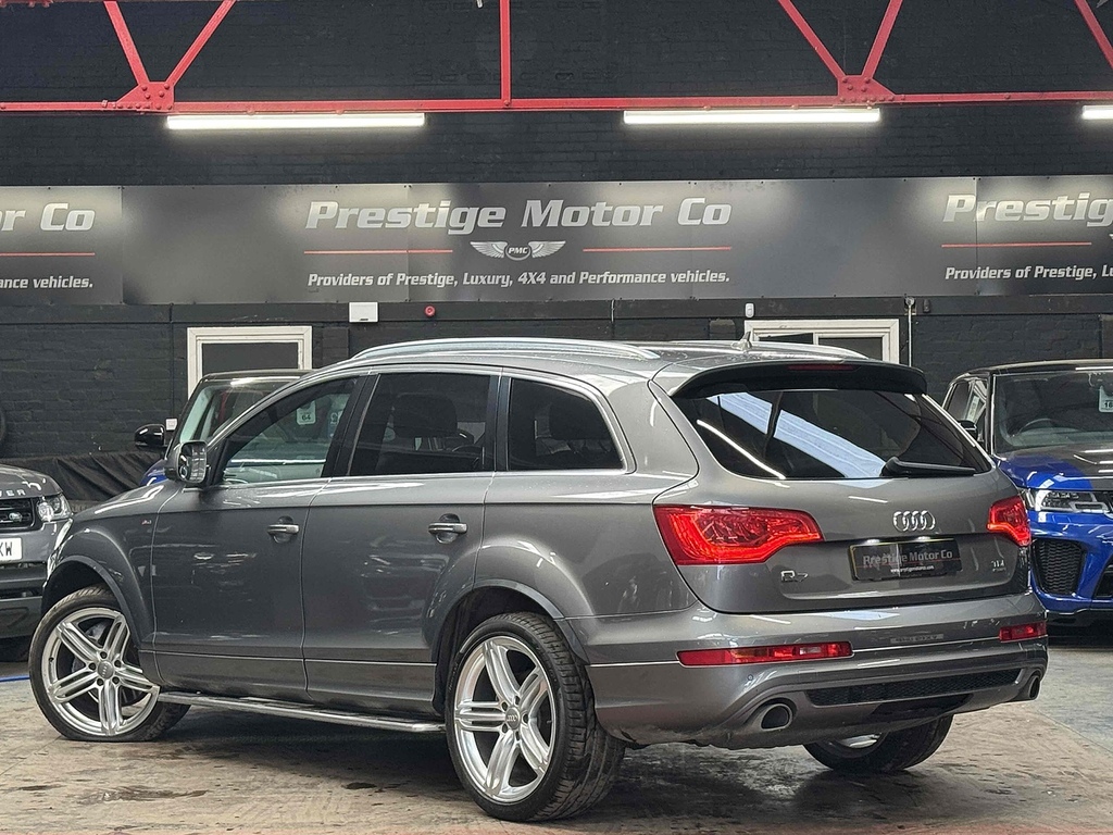Audi Q7 Tdi V6 S Line Plus WU63XTF Grey #5