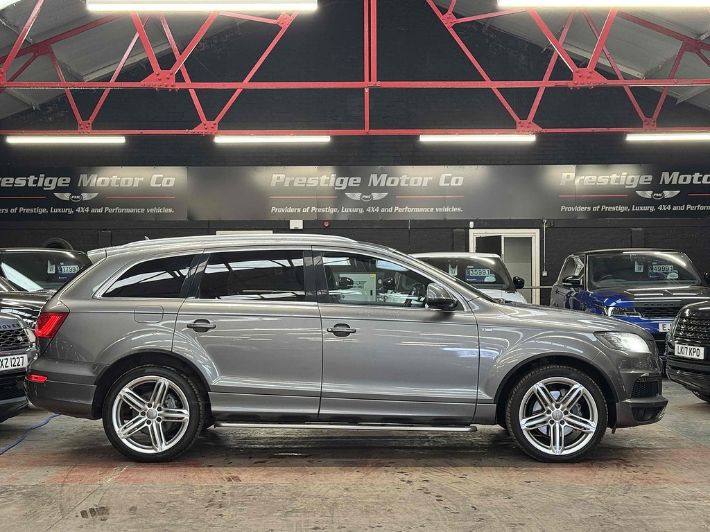 Audi Q7 Tdi V6 S Line Plus WU63XTF Grey #3