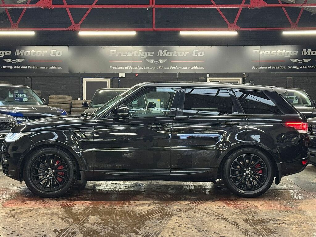 Land Rover Range Rover Sport Sd V8 Dynamic BN16VKU Black #6