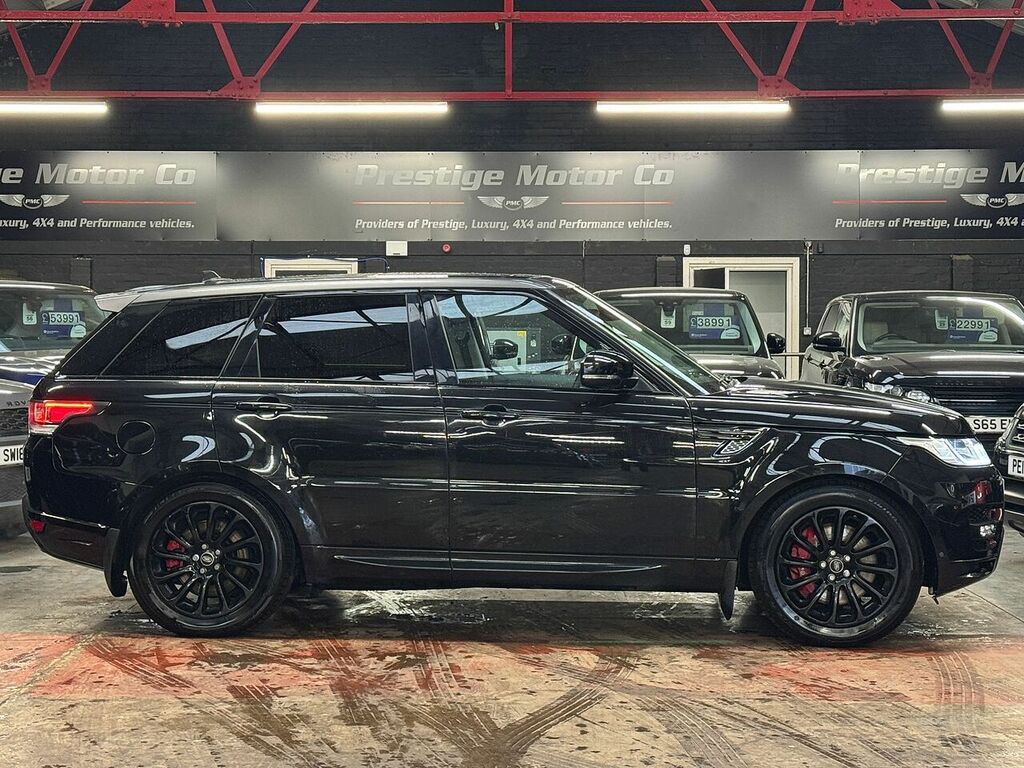 Land Rover Range Rover Sport Sd V8 Dynamic BN16VKU Black #3