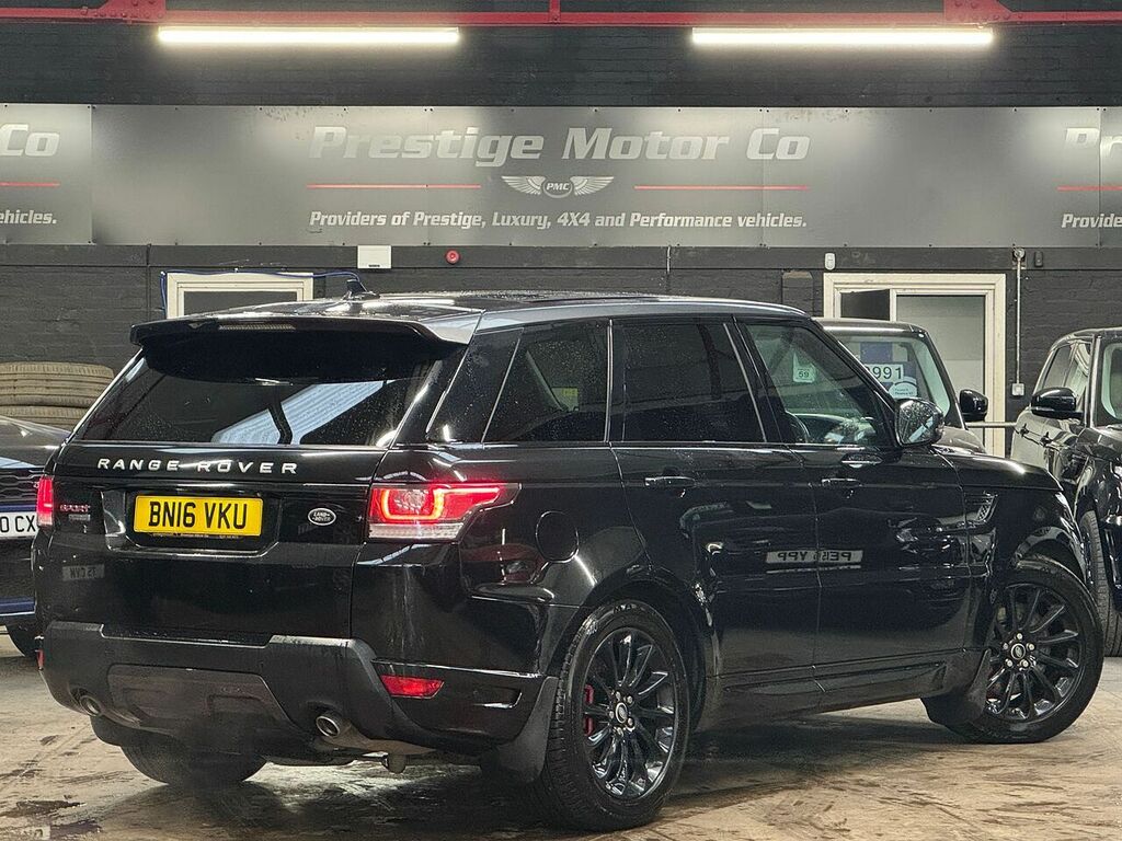 Land Rover Range Rover Sport Sd V8 Dynamic BN16VKU Black #4