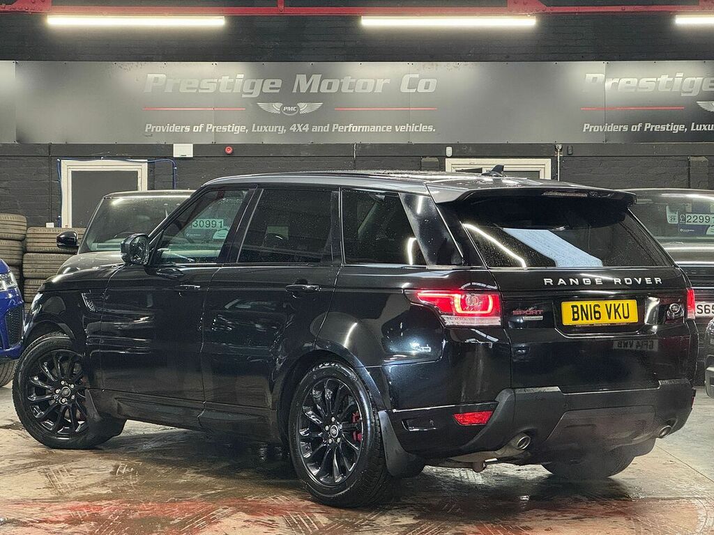 Land Rover Range Rover Sport Sd V8 Dynamic BN16VKU Black #5