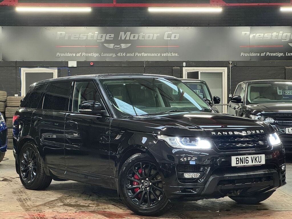 Land Rover Range Rover Sport Sd V8 Dynamic BN16VKU Black #2