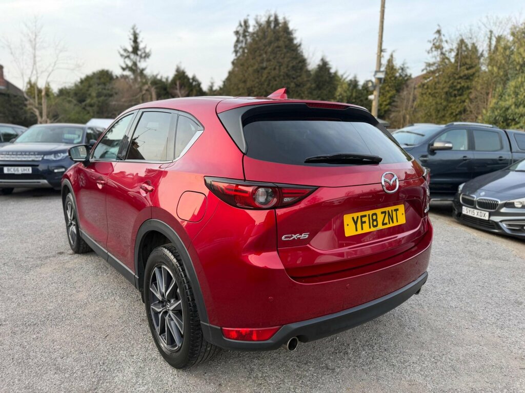 Mazda CX-5 2.2 Skyactiv-d Sport Nav Euro 6 Ss YF18ZNT Red #5