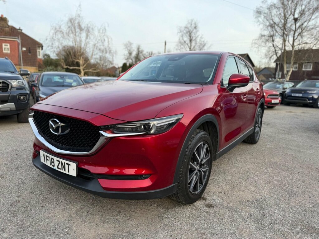Mazda CX-5 2.2 Skyactiv-d Sport Nav Euro 6 Ss YF18ZNT Red #4