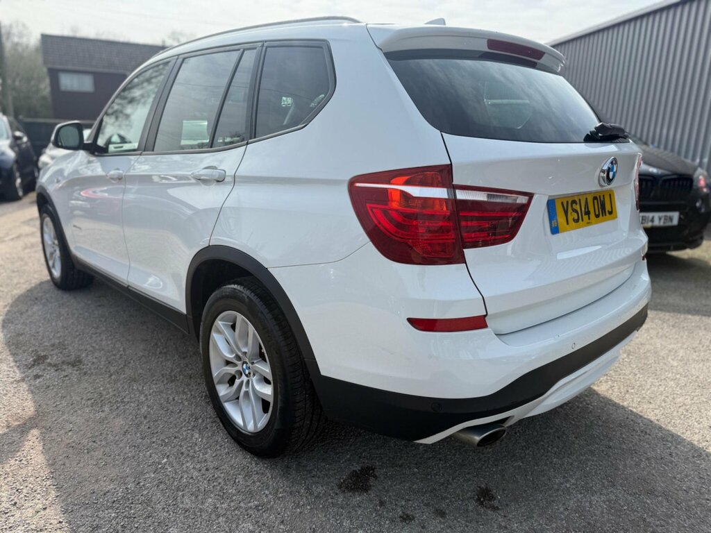 BMW X3 2.0 20D Se Xdrive Euro 6 Ss YS14OWJ White #4