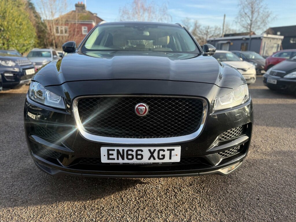 Jaguar F-Pace 2.0 D180 Portfolio Awd Euro 6 Ss EN66XGT Black #2