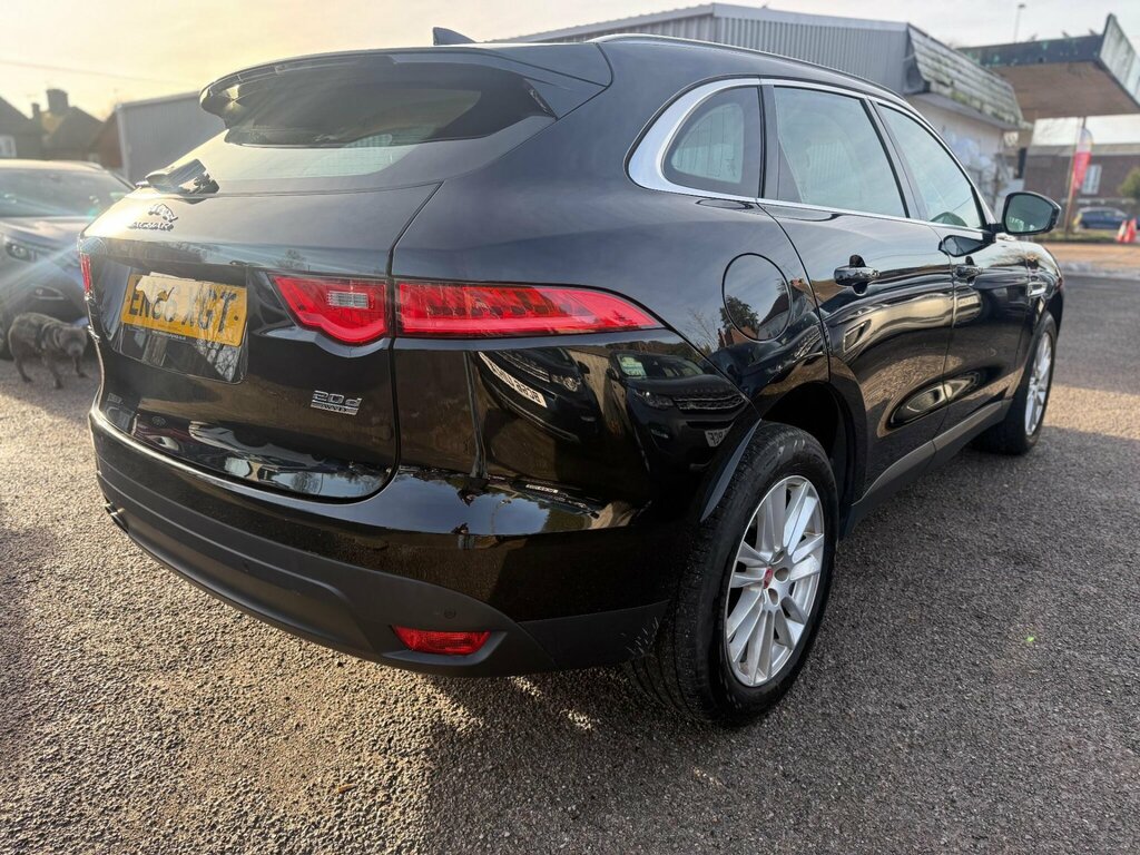 Jaguar F-Pace 2.0 D180 Portfolio Awd Euro 6 Ss EN66XGT Black #5