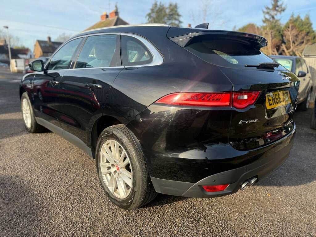 Jaguar F-Pace 2.0 D180 Portfolio Awd Euro 6 Ss EN66XGT Black #3