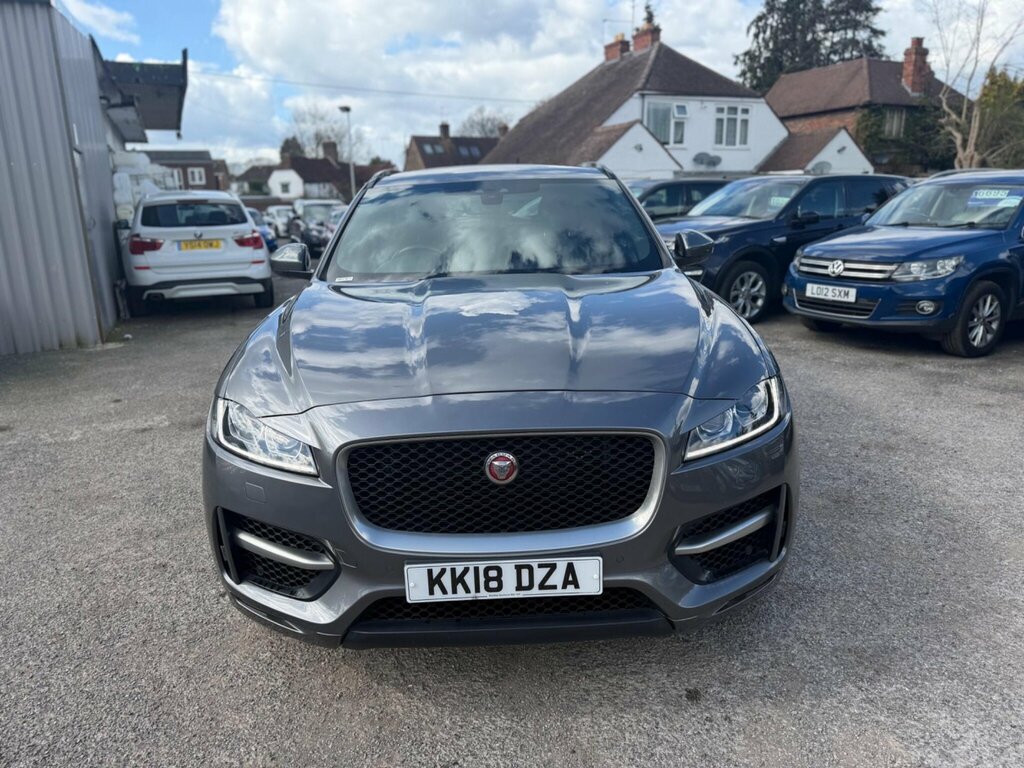 Jaguar F-Pace 2.0 D240 R-sport Awd Euro 6 Ss KK18DZA Grey #3