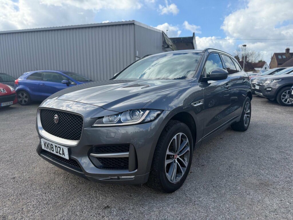 Jaguar F-Pace 2.0 D240 R-sport Awd Euro 6 Ss KK18DZA Grey #4