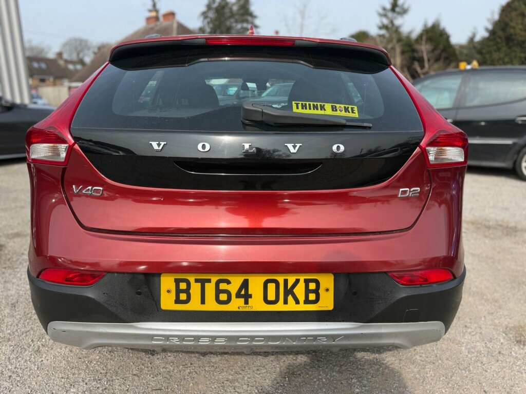 Volvo V40 Cross Country 1.6 D2 Lux Powershift Euro 5 Ss BT64OKB Red #5