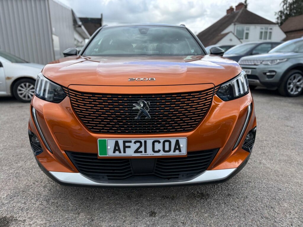 Peugeot e-2008 50Kwh Gt AF21COA Orange #2