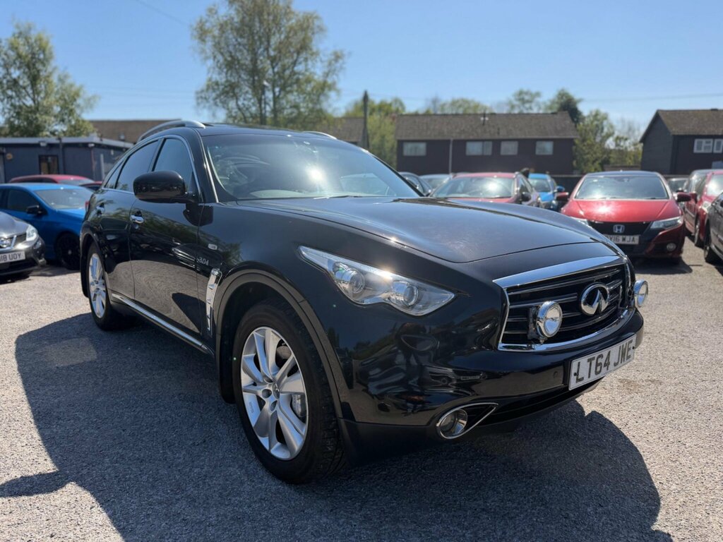 Infiniti QX70 3.0D V6 Gt 4Wd Euro 5 Black