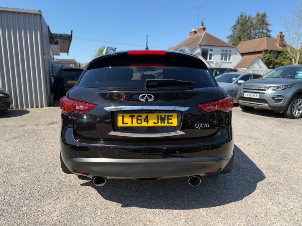 Infiniti QX70 3.0D V6 Gt 4Wd Euro 5 Black #6