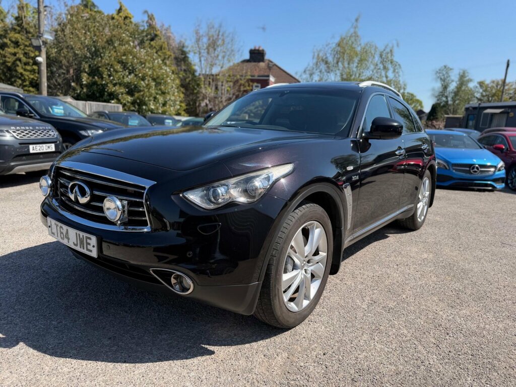 Infiniti QX70 3.0D V6 Gt 4Wd Euro 5 Black #4