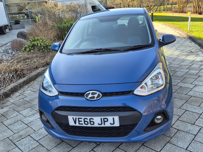 Hyundai I10 1.0 Se Hatchback VE66JPJ Blue #5