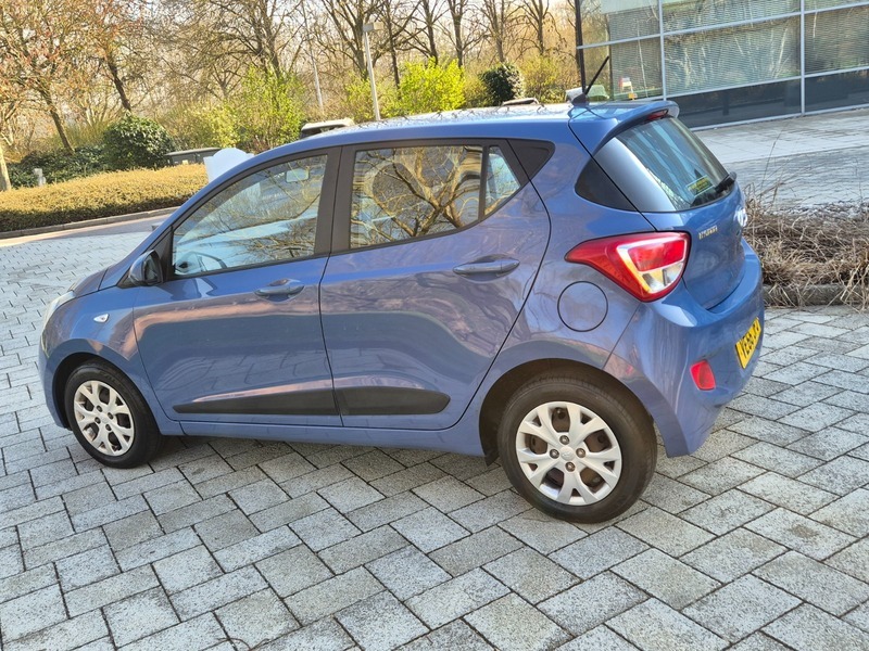 Hyundai I10 1.0 Se Hatchback VE66JPJ Blue #6