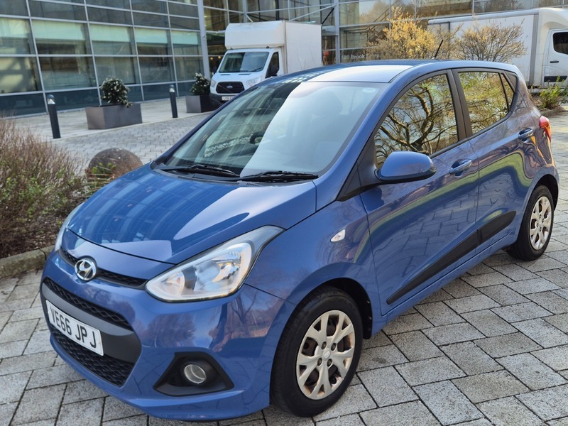 Hyundai I10 1.0 Se Hatchback VE66JPJ Blue #2