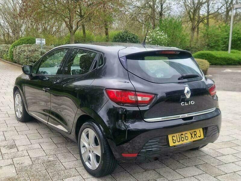 Renault Clio 1.2 16V Dynamique Nav GU66XRJ Black #3