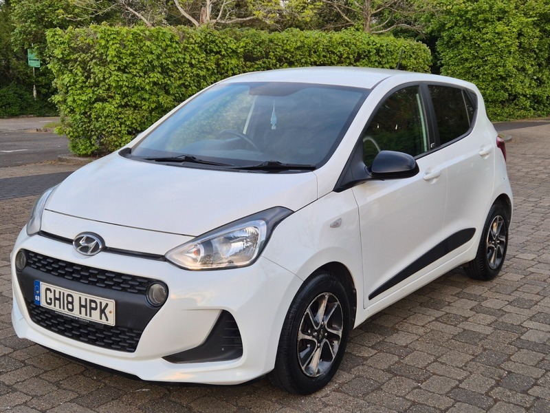 Hyundai I10 1.0 Go Se Hatchback GH18HPK White #2