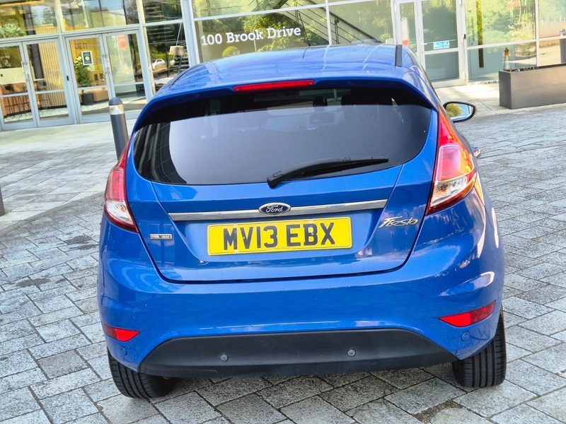Ford Fiesta 1.0T Ecoboost Titanium Hatchback MV13EBX Blue #6