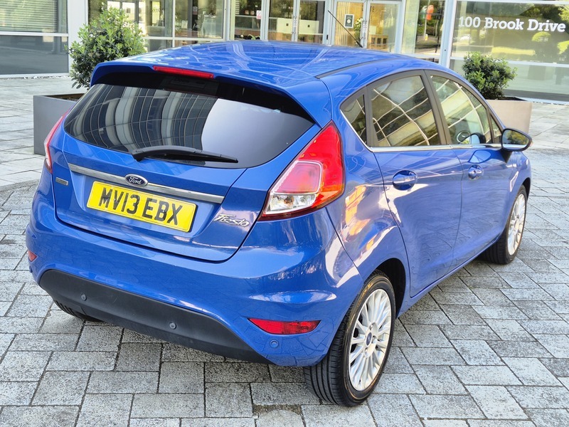 Ford Fiesta 1.0T Ecoboost Titanium Hatchback MV13EBX Blue #3