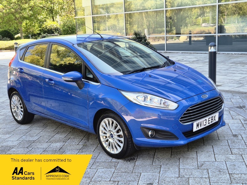 Ford Fiesta 1.0T Ecoboost Titanium Hatchback Blue