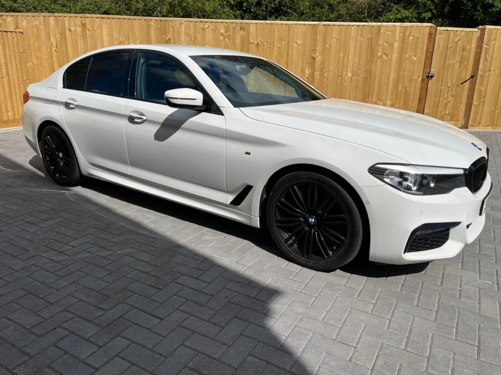 BMW 5 Series 2.0 520D M Sport Saloon White