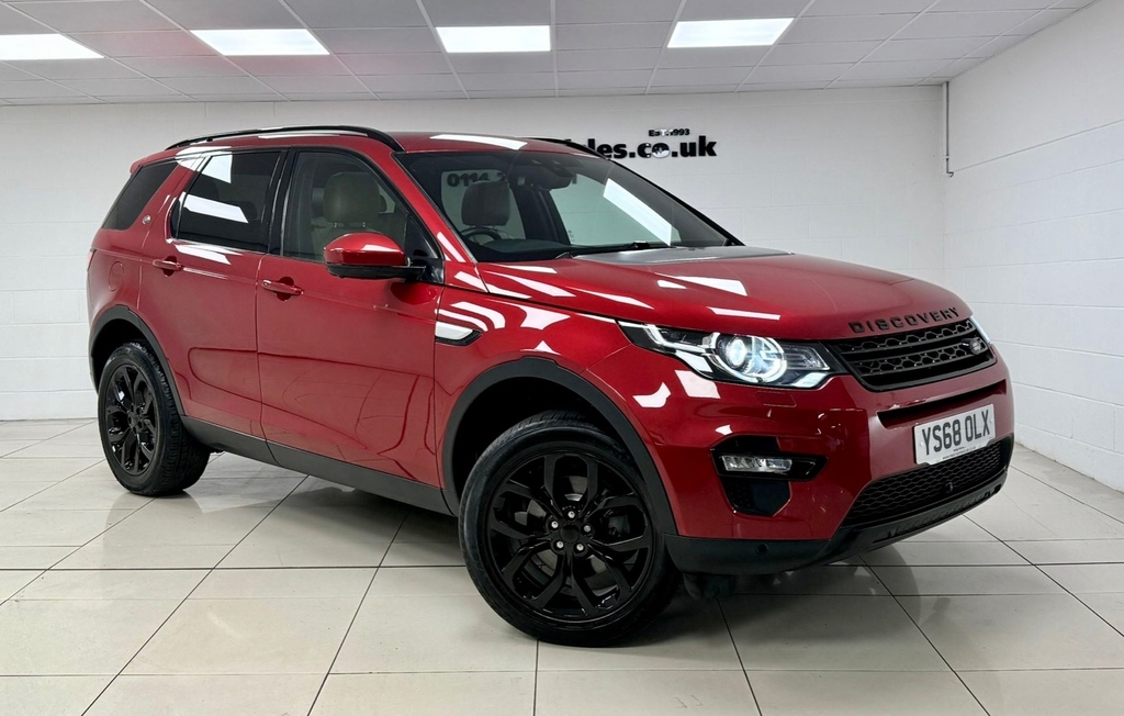 Land Rover Discovery Sport 2.0 Td4 180 Hse Red