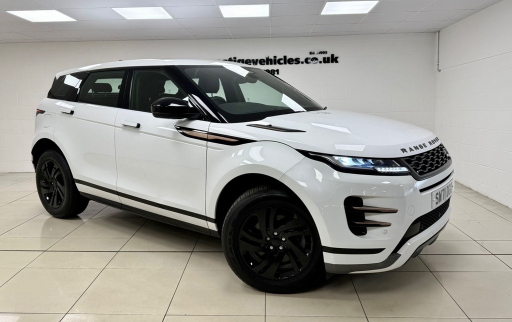 Land Rover Range Rover Evoque 2.0 D200 R-dynamic S Black Pack SW71DGO White