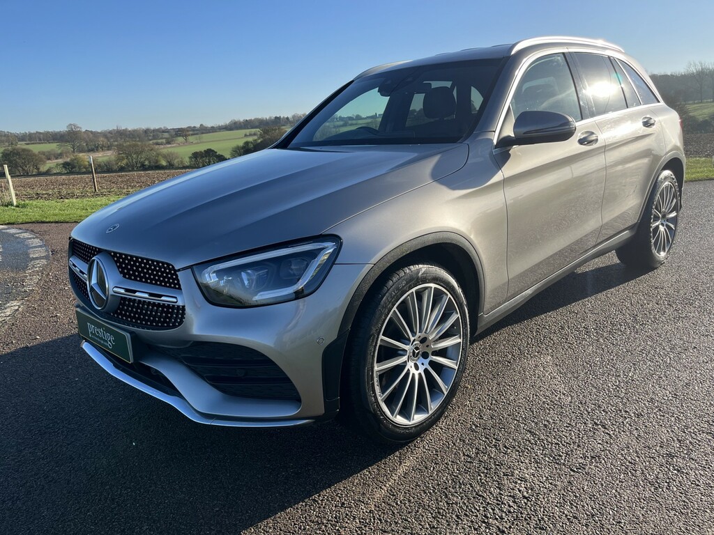 Mercedes-Benz GLC Class Suv 2.0 Glc300d Amg Line 2021 KLM999 Silver #3
