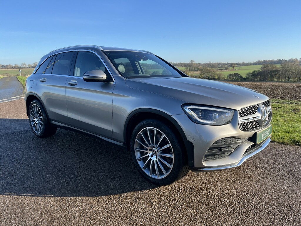 Mercedes-Benz GLC Class Suv 2.0 Glc300d Amg Line 2021 KLM999 Silver #4
