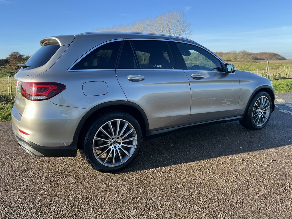 Mercedes-Benz GLC Class Suv 2.0 Glc300d Amg Line 2021 KLM999 Silver #5