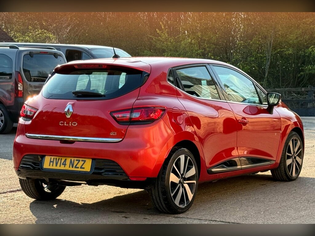 Renault Clio 1.5 Dci Dynamique S Medianav Euro 5 Ss HV14NZZ Red #6