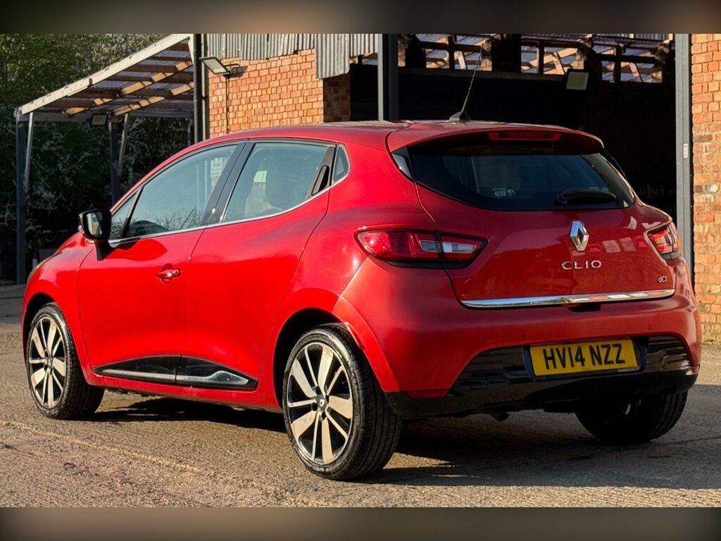 Renault Clio 1.5 Dci Dynamique S Medianav Euro 5 Ss HV14NZZ Red #4