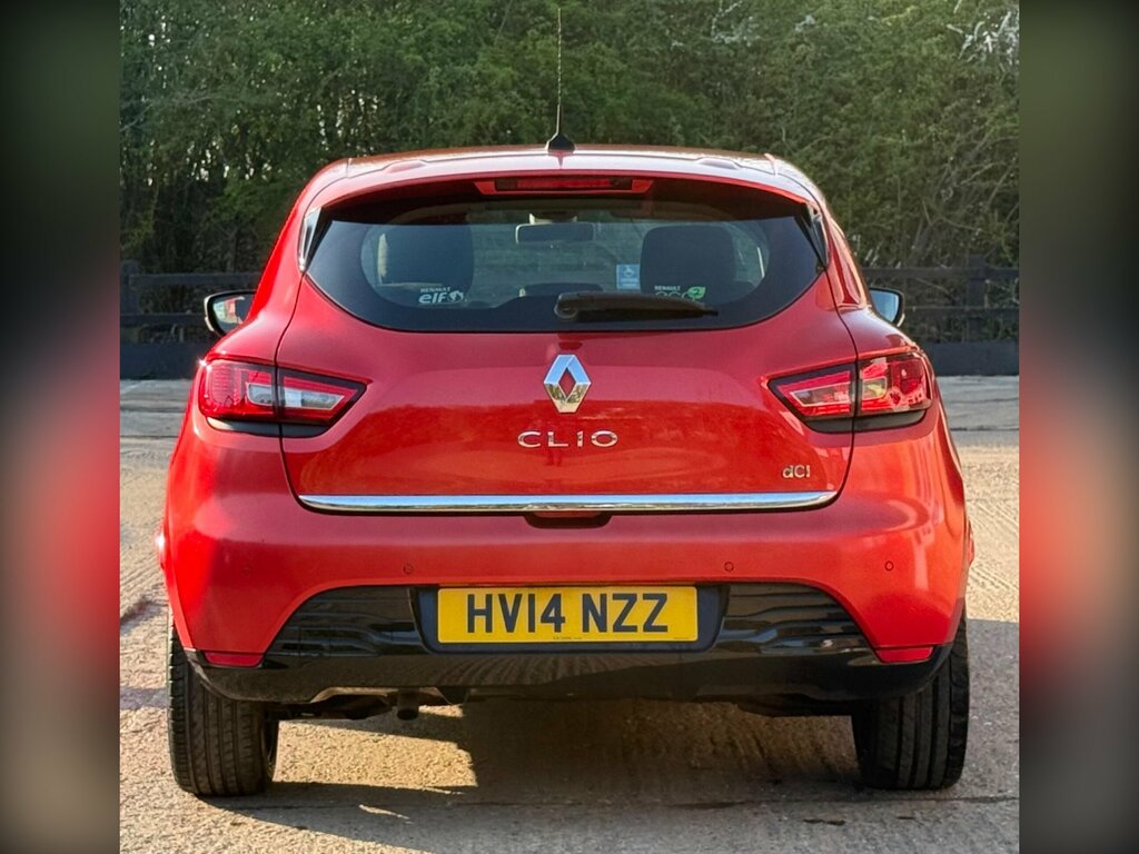 Renault Clio 1.5 Dci Dynamique S Medianav Euro 5 Ss HV14NZZ Red #5