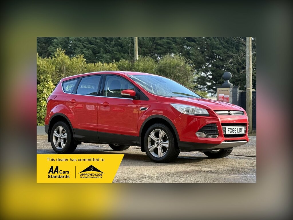 Ford Kuga 1.5T Ecoboost Zetec Euro 6 Ss Red