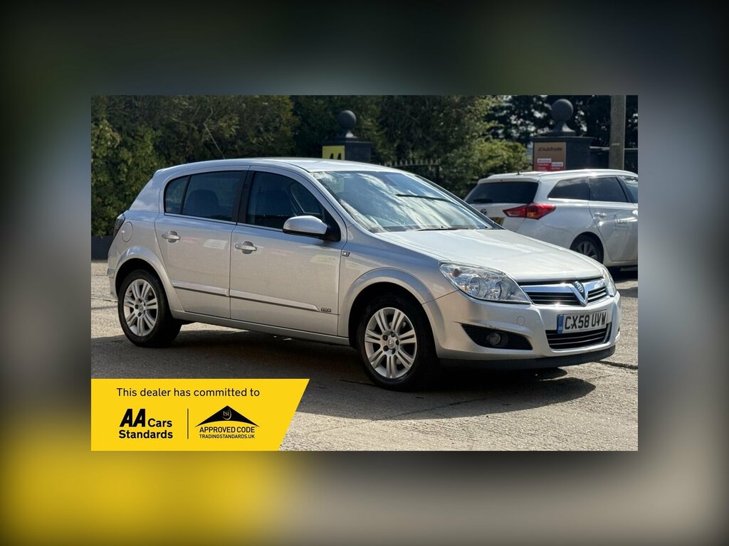 Vauxhall Astra 1.8I 16V Design Silver